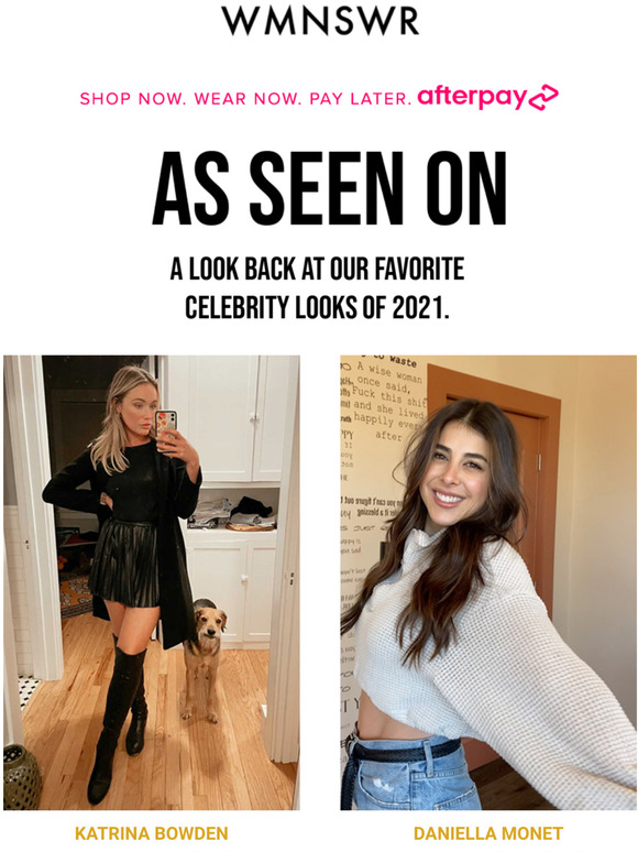Celebrity Style Inspo with WMNSWR 