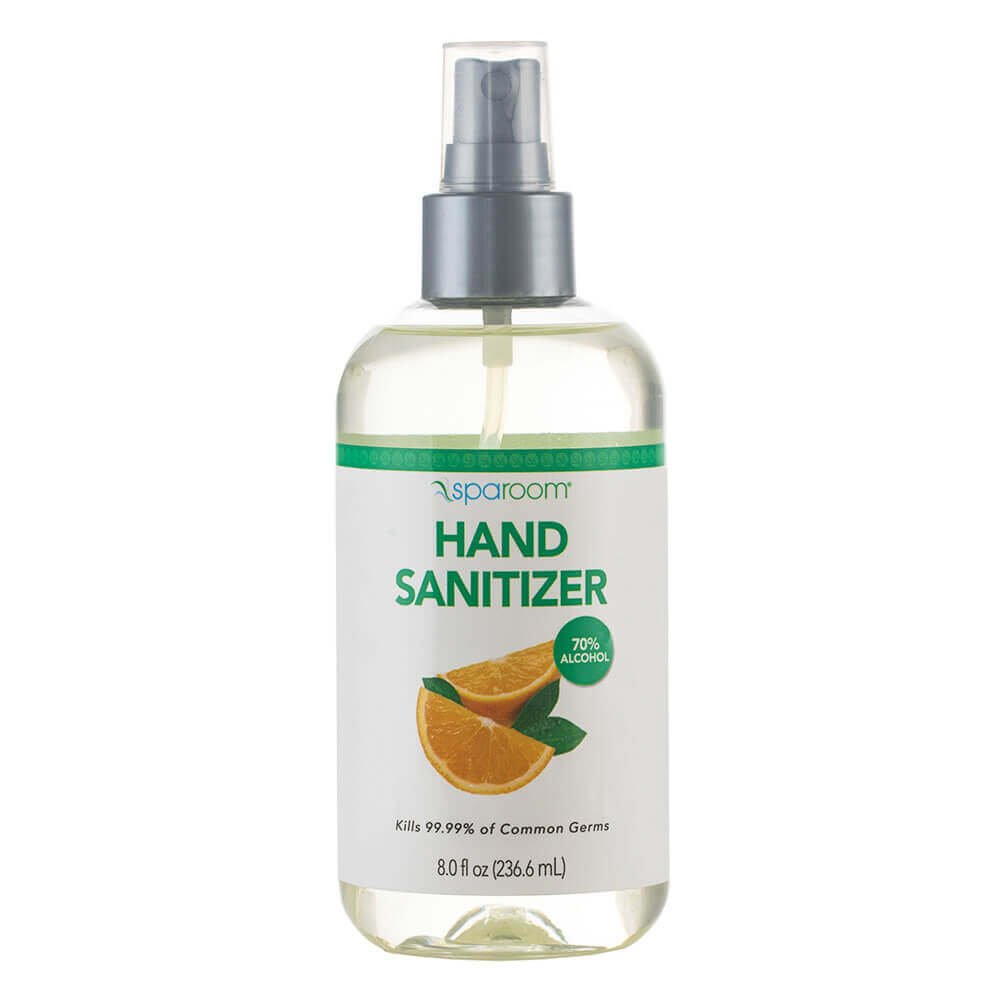 Image of Hand Sanitizer - Orange Scented - 8oz Spray