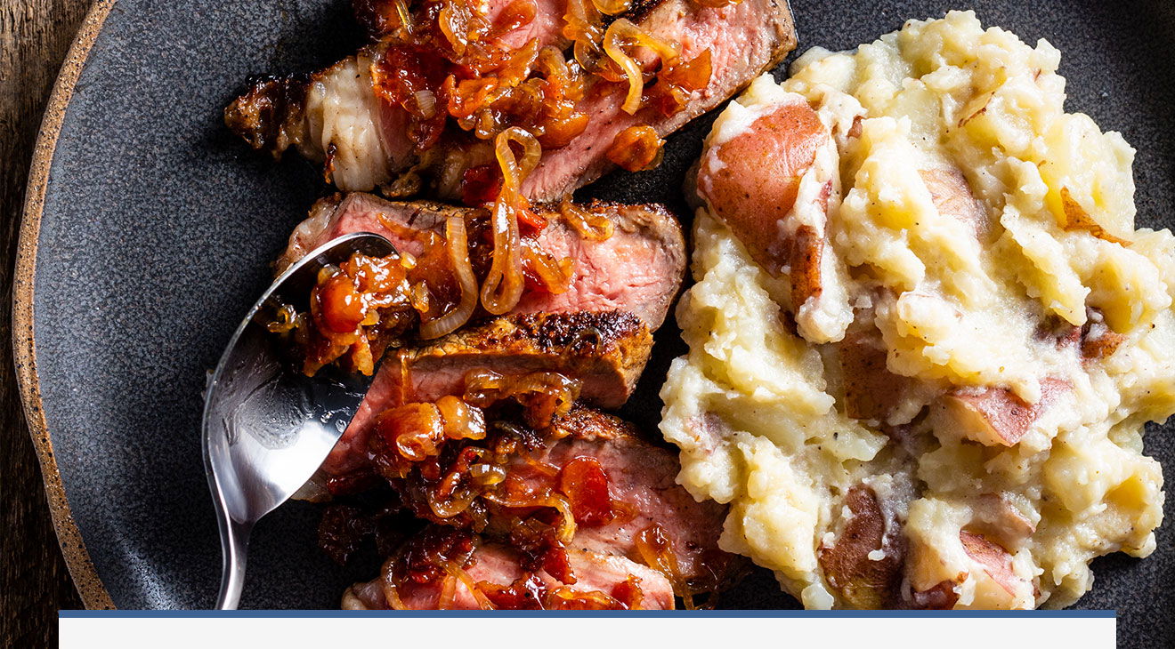 Americas Test Kitchen Dinner Tonight Rib Eye Steaks With Bacon 
