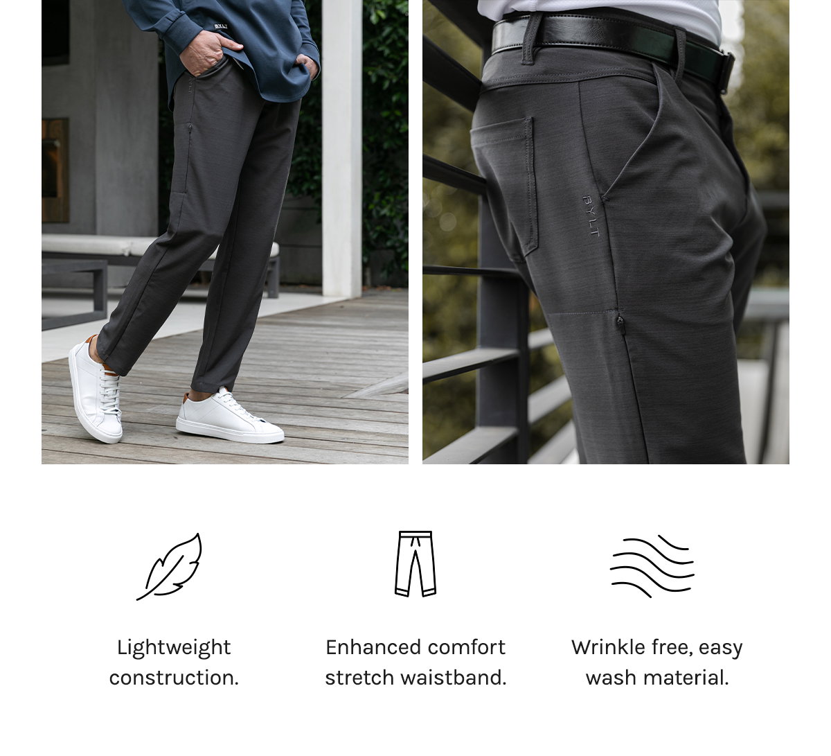 Men's Kinetic Shorts  BYLT Premium Basics – BYLT Basics