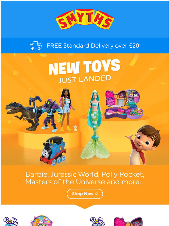 Smyths Toys HQ NEW Toys Just Landed Milled