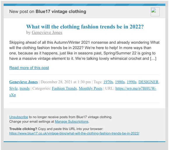 80s vintage clothing in the UK just got easier - Vintage Blog - Blue17