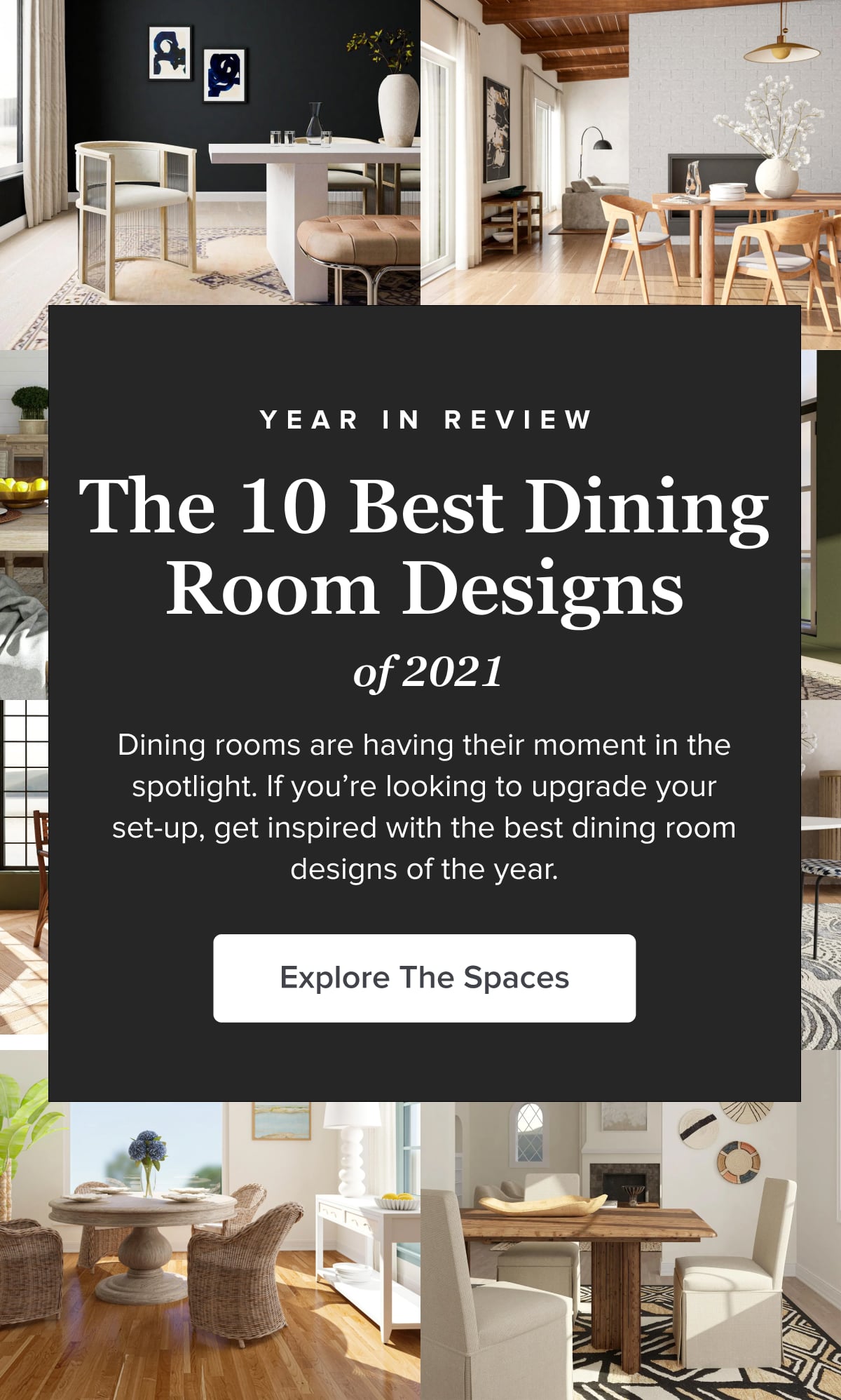 Modsy The best dining room designs of 2021 Milled