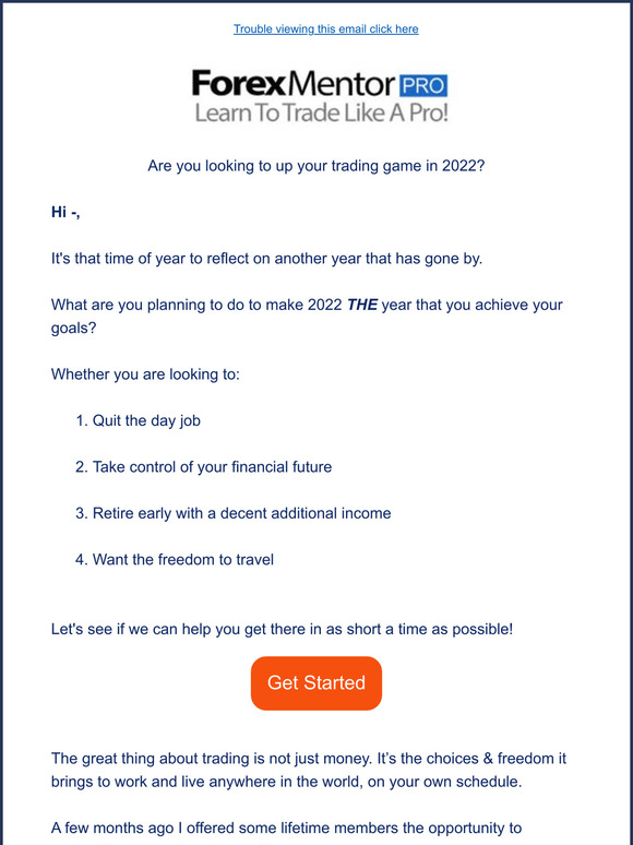 Will you be my next success story?