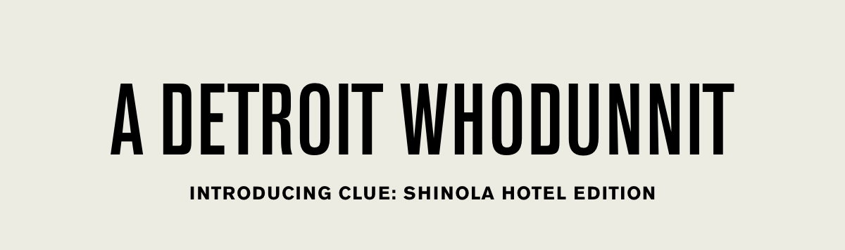 A Detroit Whodunnit