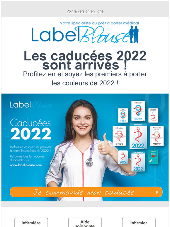  Les caduces 2022 sont disponibles. N'oubliez pas de commander le votre 