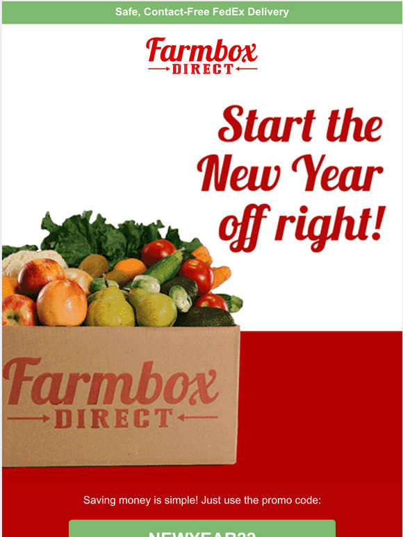 Grab Your Holiday SAVINGS on Fresh Produce Delivery