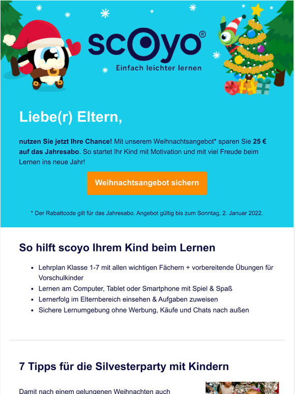 Nur noch bis Neujahr: 25  sparen auf Ihr Jahresabo