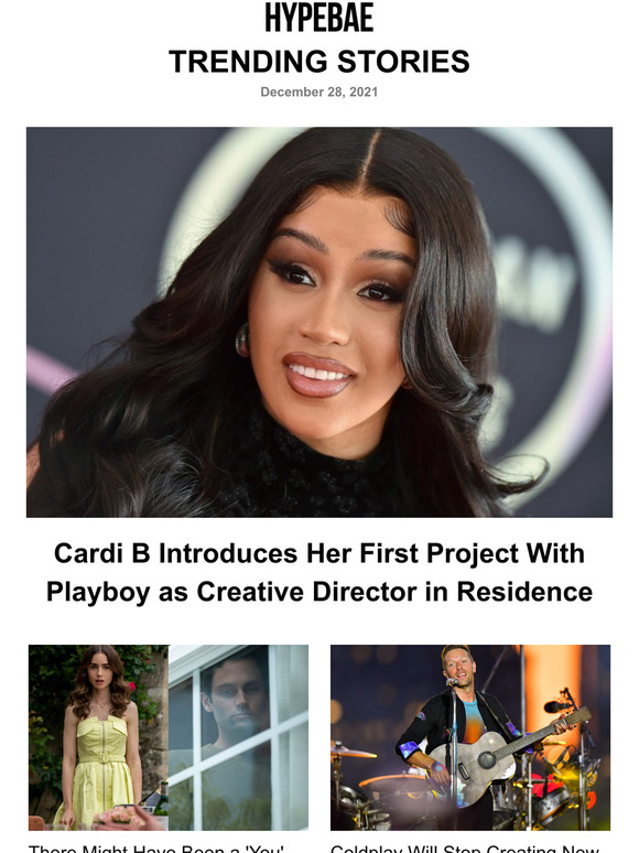 Hypebae: Cardi B Introduces Her First Project With Playboy As Creative ...