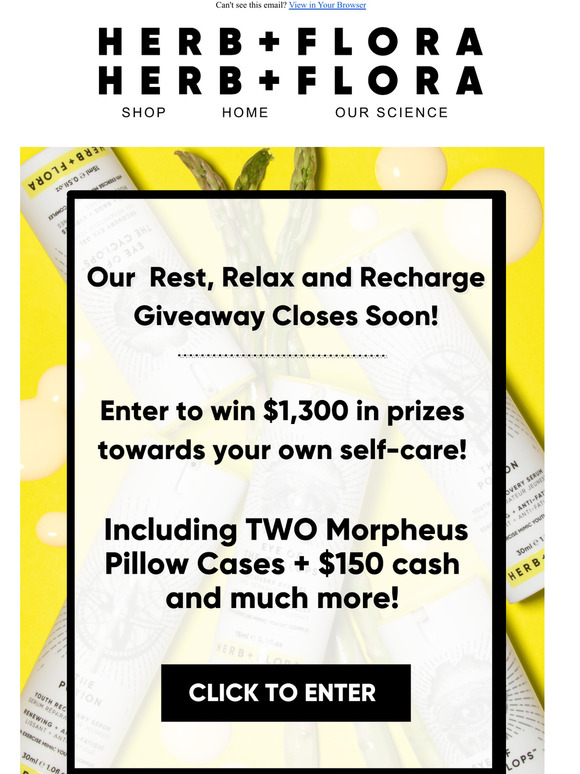 Time is ticking! Enter our Self Care Giveaway 