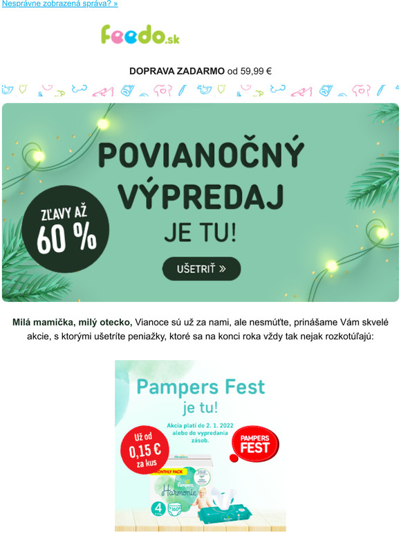 Povianon VPREDAJ a s 60 % zavou