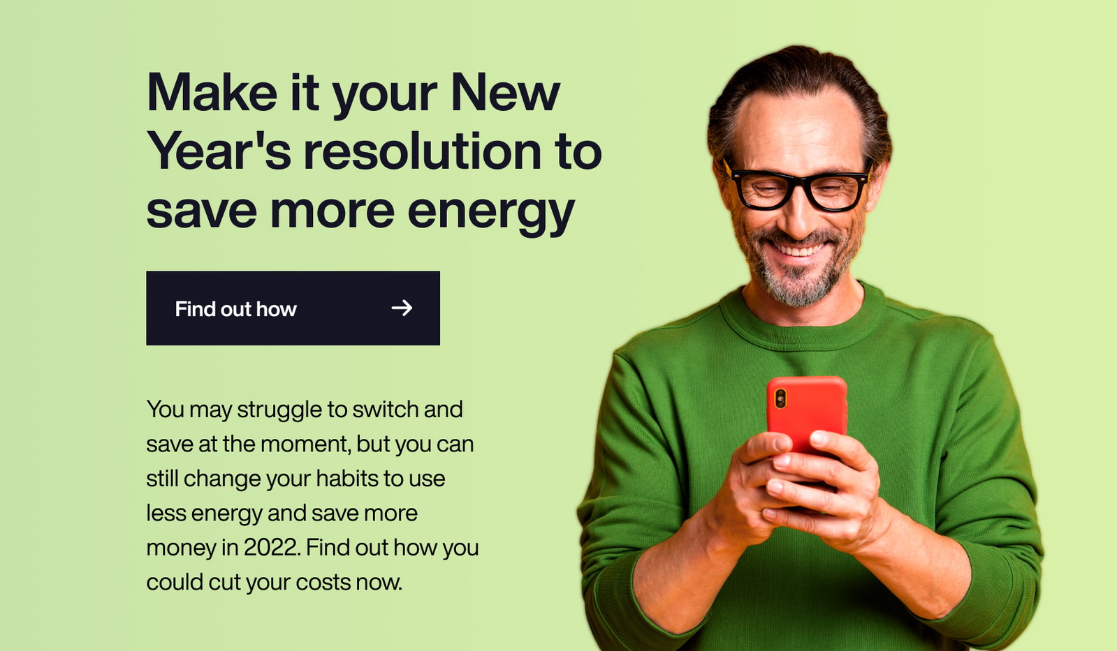Make it your New Year's resolution to start saving energy