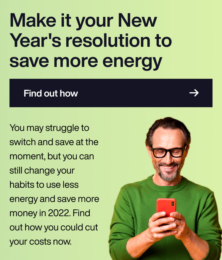 Make it your New Year's resolution to start saving energy