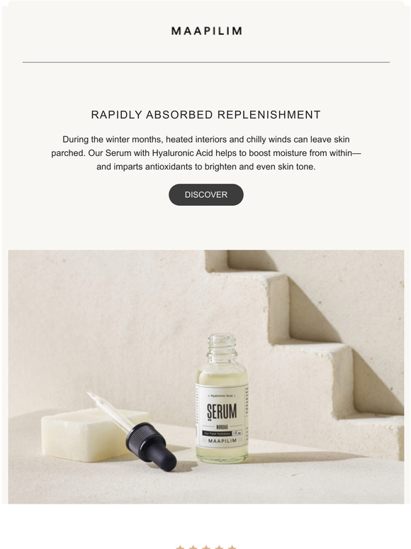 An antidote for parched skin
