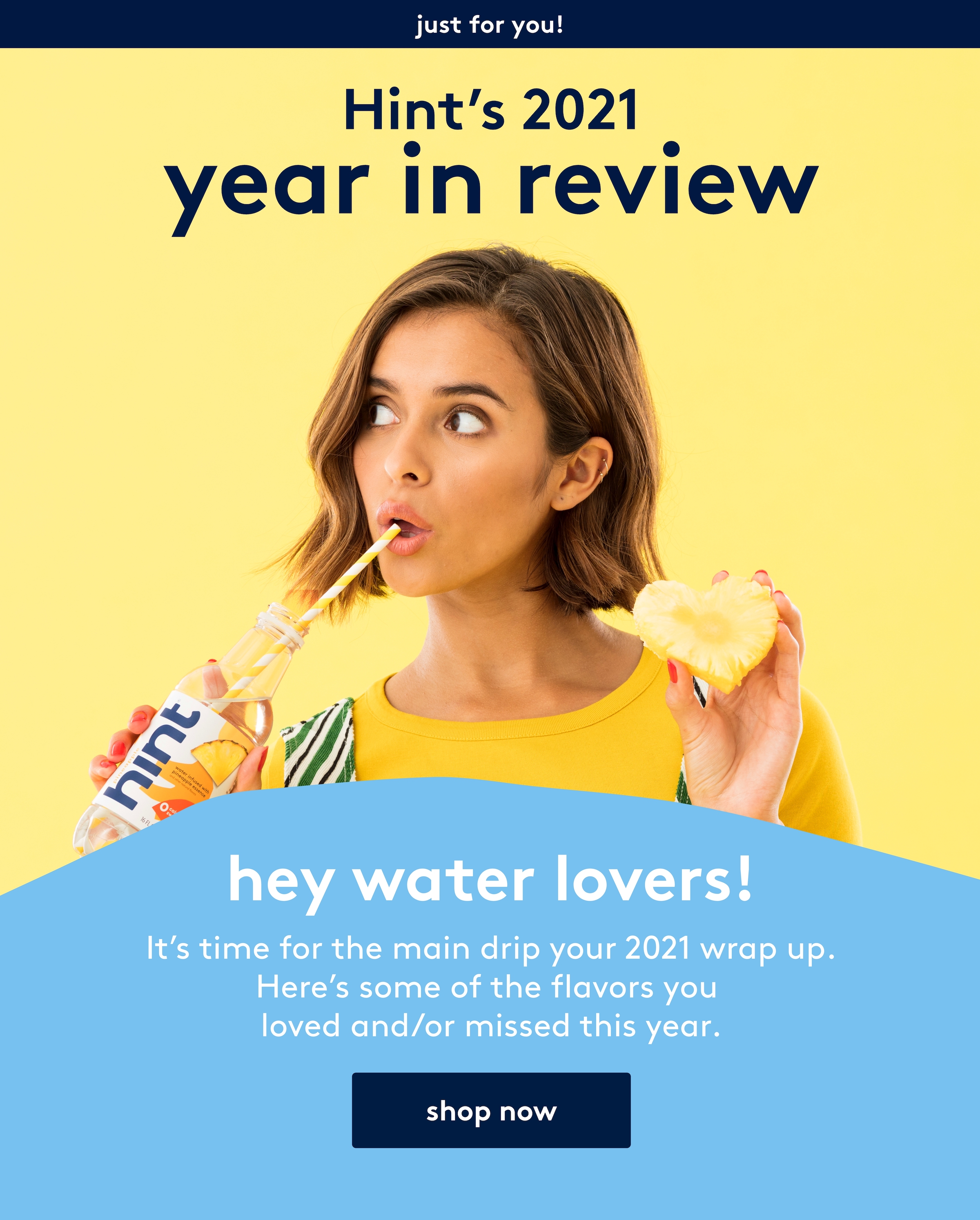 Hint Water Your Hint 2021 Uncapped is here! Milled