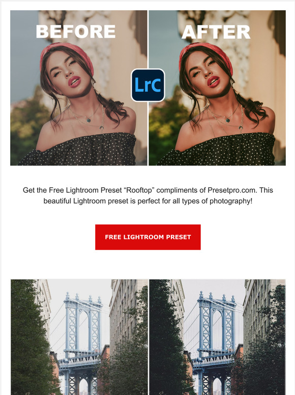 Presetpro Lightroom Presets: Free Lightroom Preset 