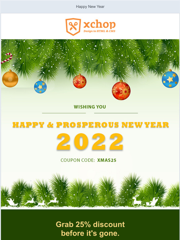 Happy New Years Eve from Xchop