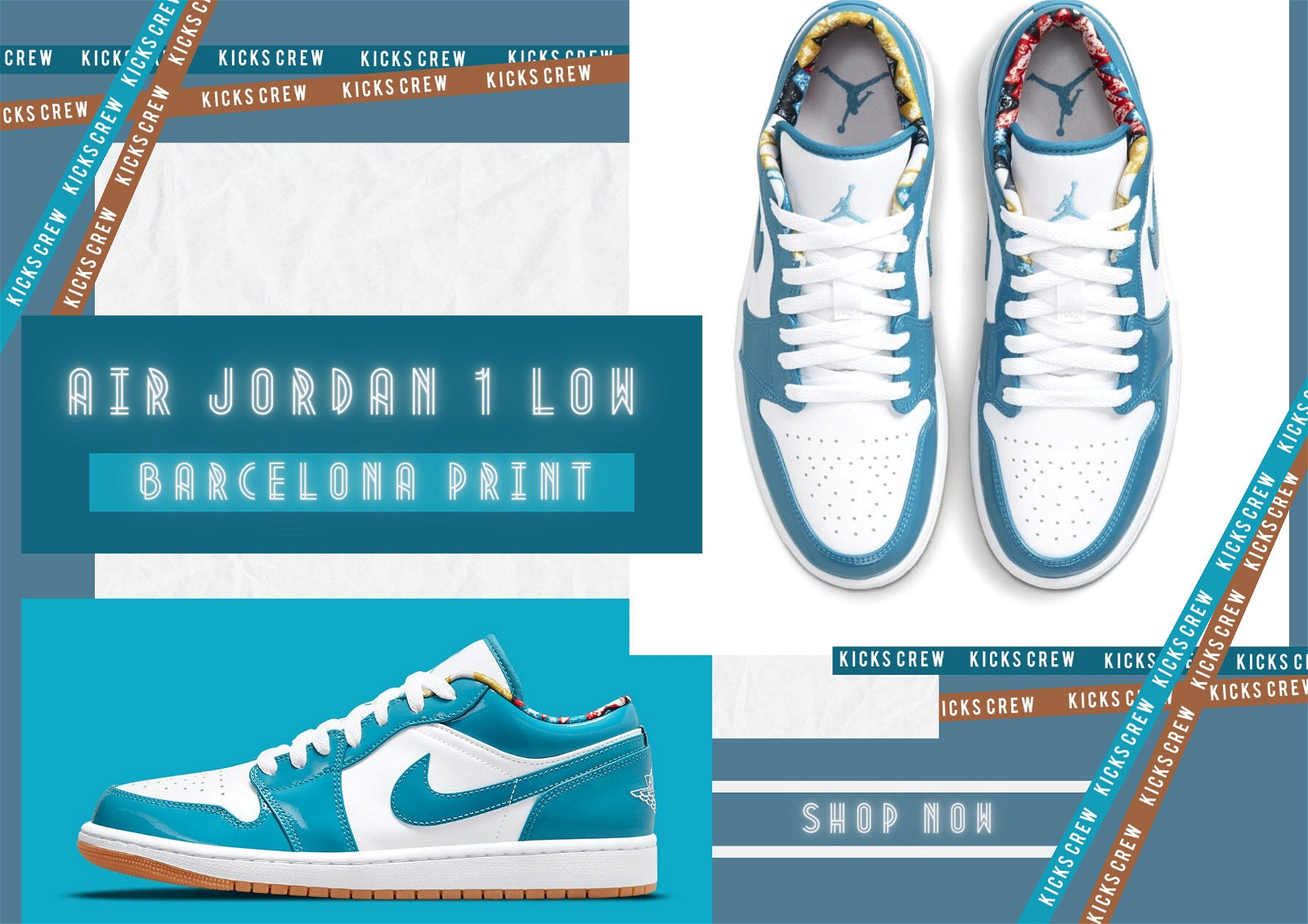 Air Jordan 1 Low Top Shoes - KICKS CREW