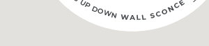 Glass Up Down Wall Sconce | Shop Now