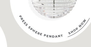 Press Sphere Pendant | Shop Now