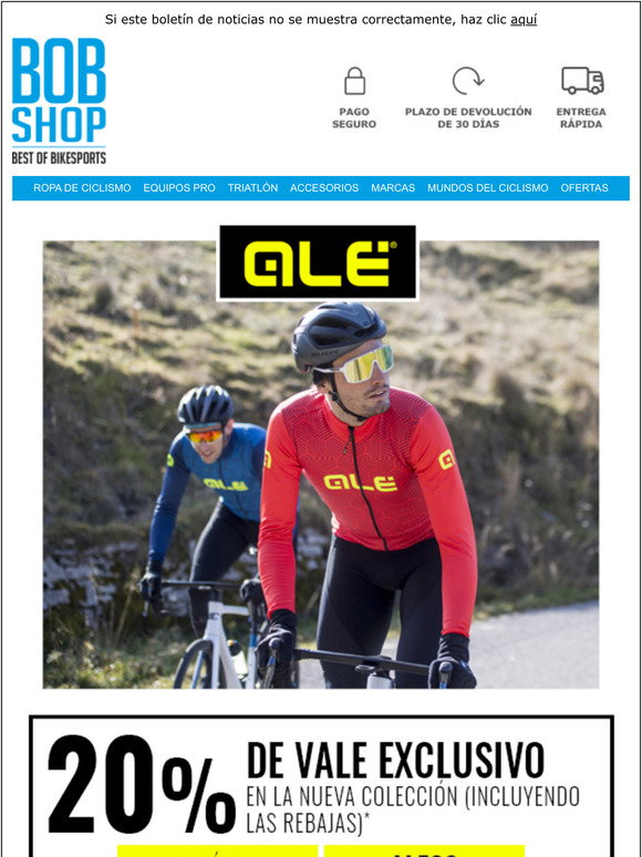bobshop.es: 20 % de vale exclusivo en AL, incluyendo las REBAJAS + 40% de  ahorro extra en el Bobshop WINTERSALE | Milled