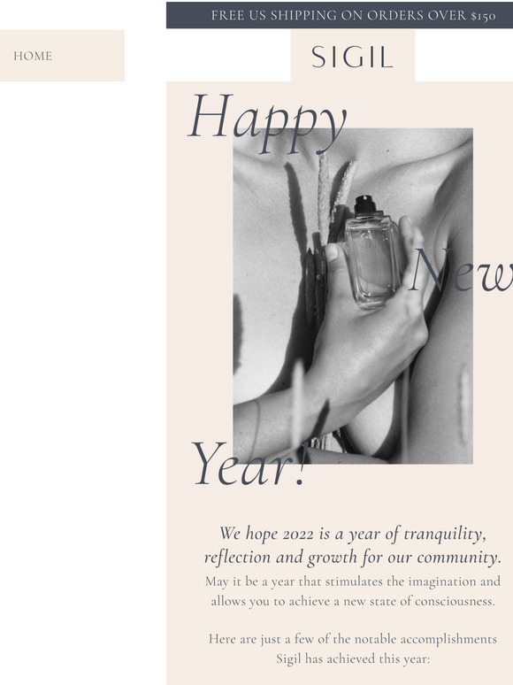 Happy New Year From Sigil