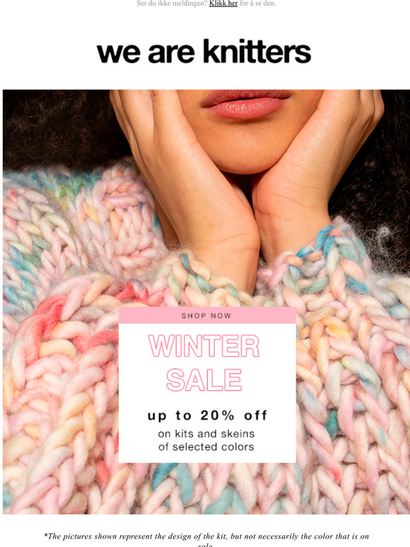 Up to 20% OFF: Warm up with WAK wool! 