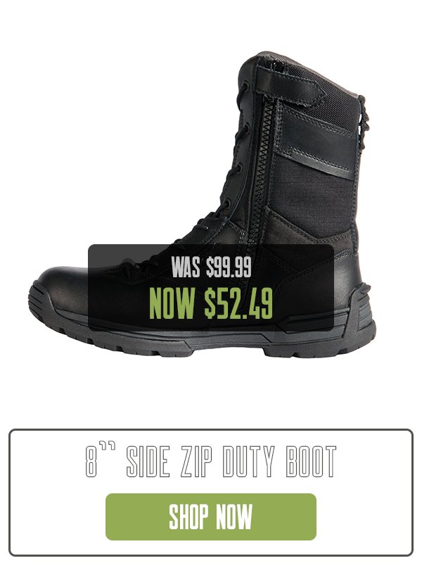 8" Duty Boots - Black