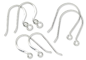 Premium Silver-Plated Ear Wires