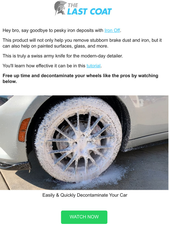 The Last Coat A Quick & Easy Way To Decontaminate Your Wheels [Video