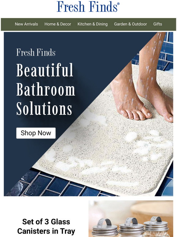 Fresh Finds: Upgrade Your Bath With Value-Priced Solutions | Milled