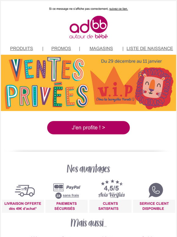 Autour De Bebe Soldes C Est Parti Milled