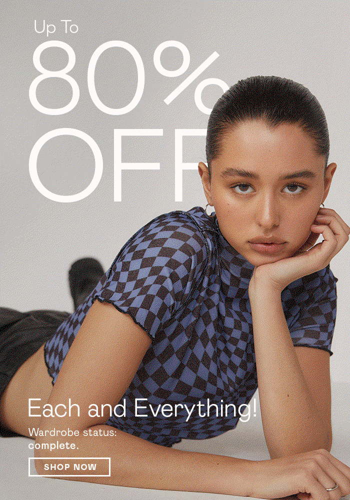 Nasty Gal 80 OFF Everything Milled