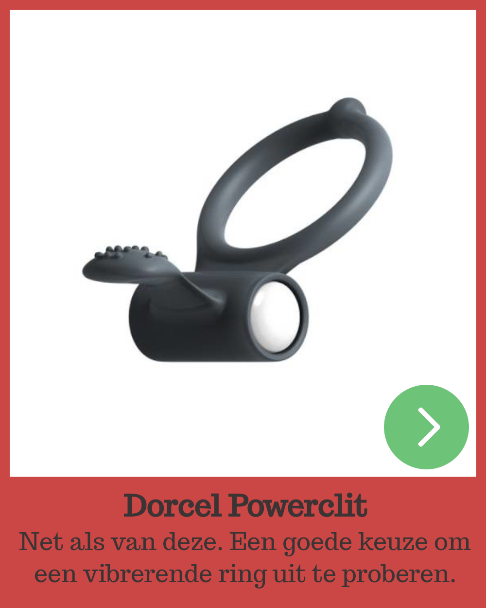 Dorcel Powerclit, vibrerende cockring