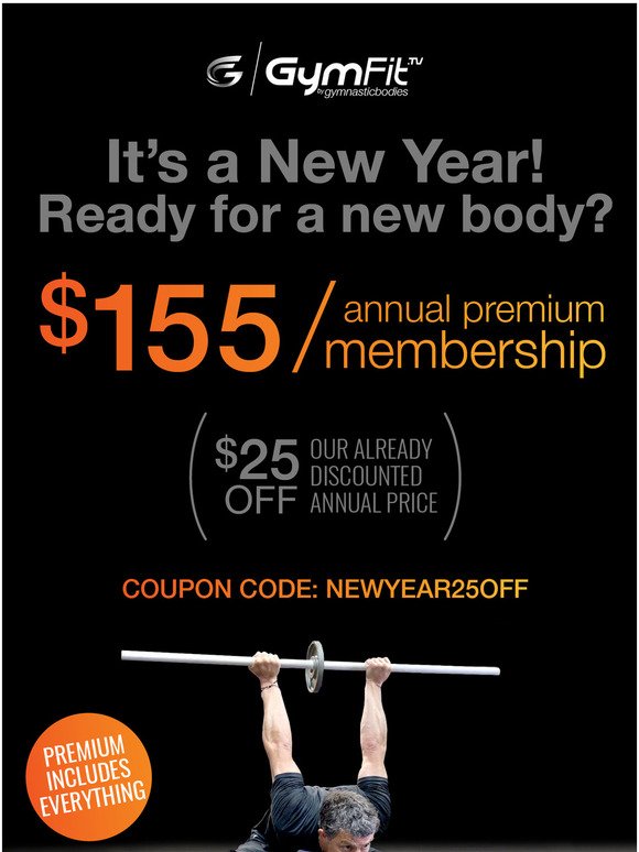 New Year's Offer Starts Tomorrow at 9:00P!