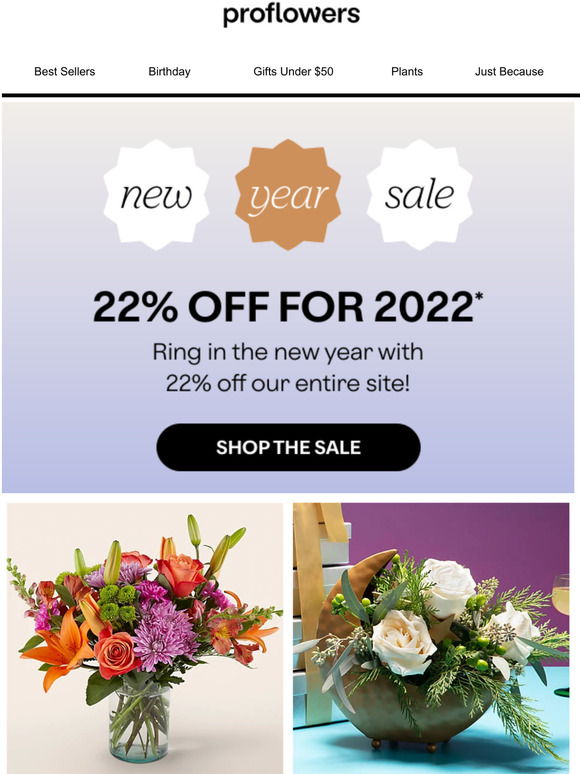 ProFlowers ring in 2022 with 22 off Milled