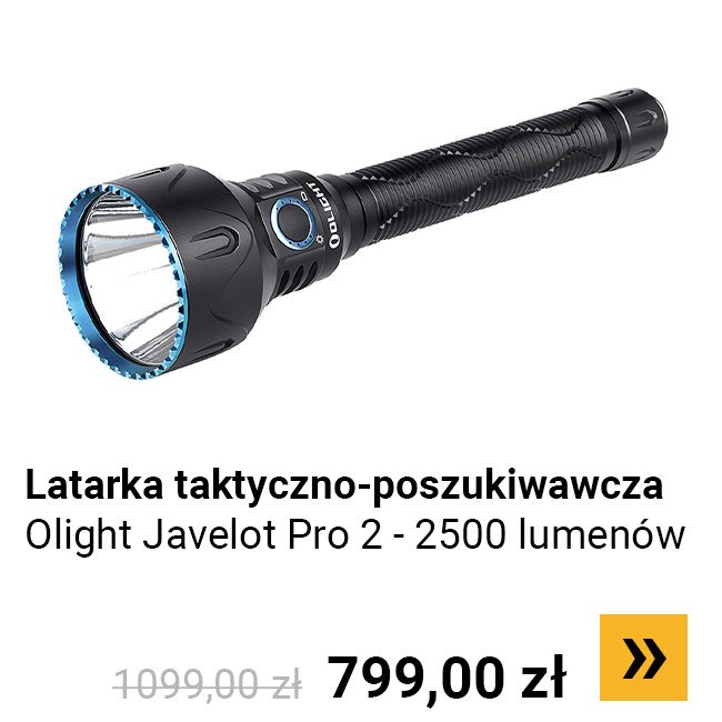 Latarka taktyczno-poszukiwawcza Olight Javelot Pro 2 - 2500 lumenów