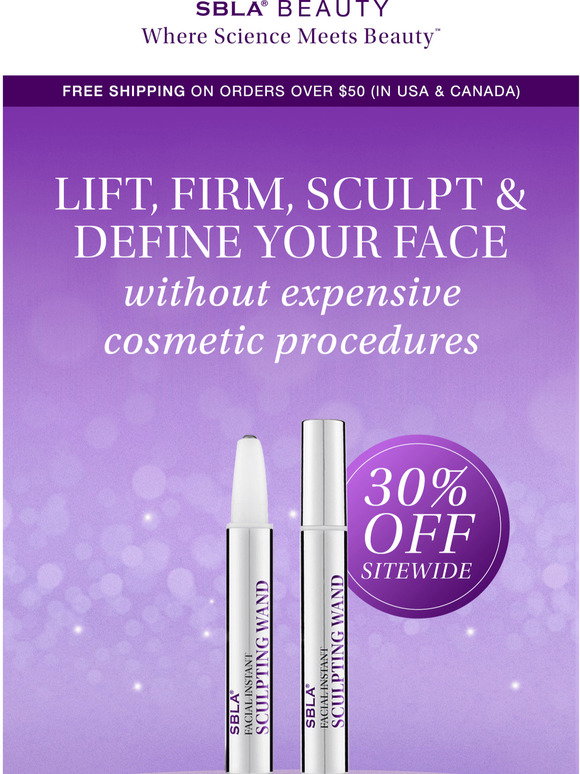 SBLA Beauty - The results don't lie! Our Facial Instant Sculpting