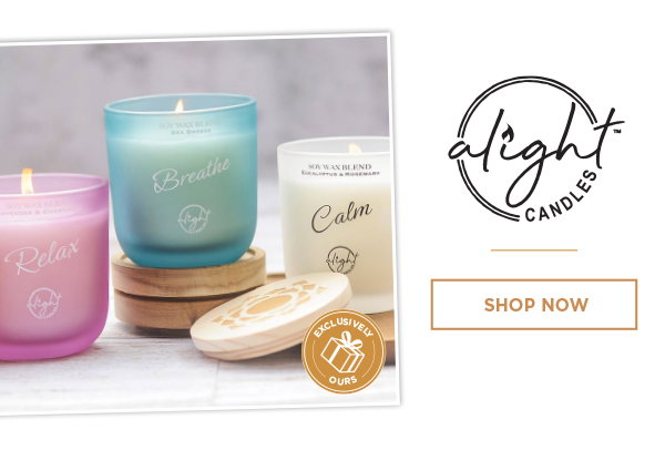 Alight Candles. Show now.