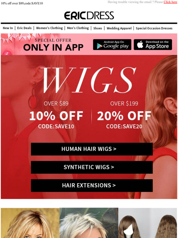 Weekly Topic: All Kinds of Wigs
