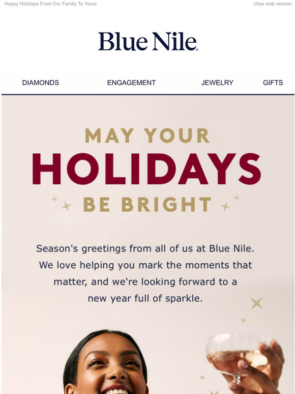Blue Nile Hong Kong Season's Greetings From Blue Nile! Milled