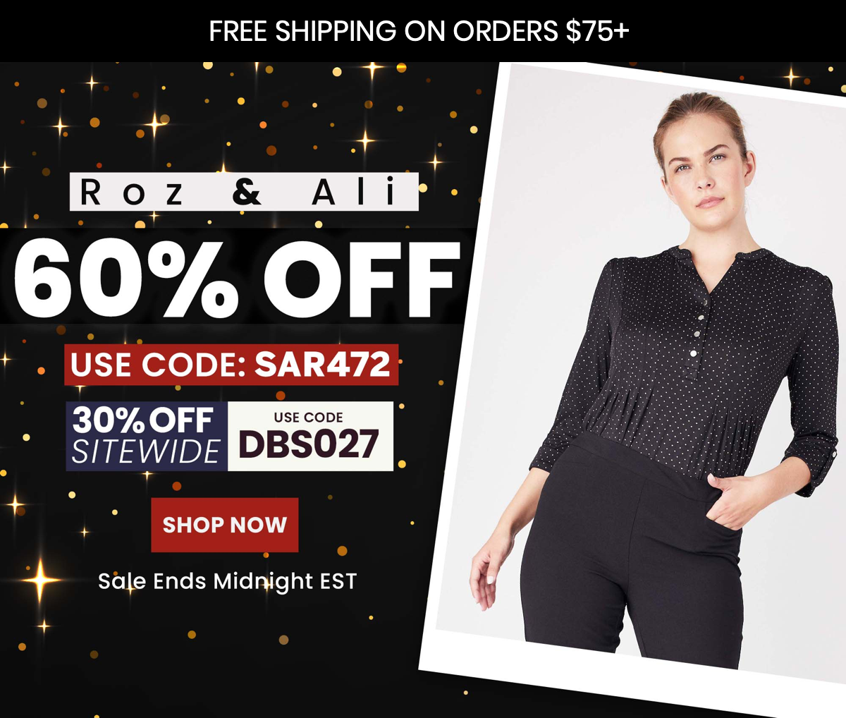 Dressbarn Up to 60 off ALL TIME FAVE Roz Ali Milled