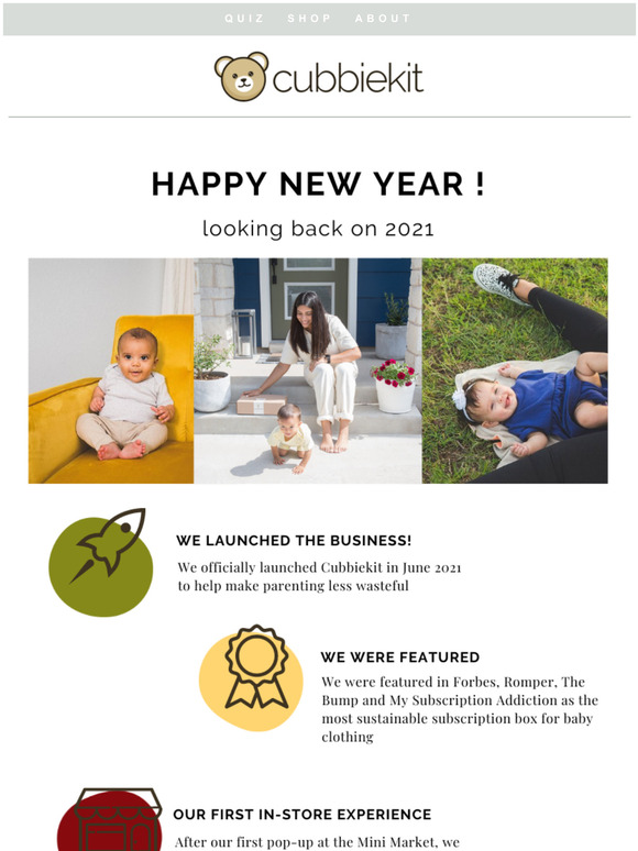Happy New Year   Our 2021 Impact Report