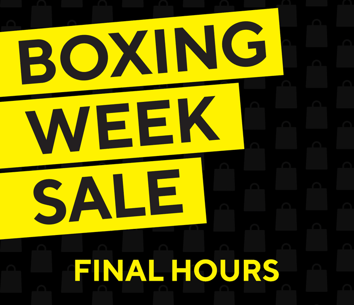 Boxing Week Sale Final Hours
