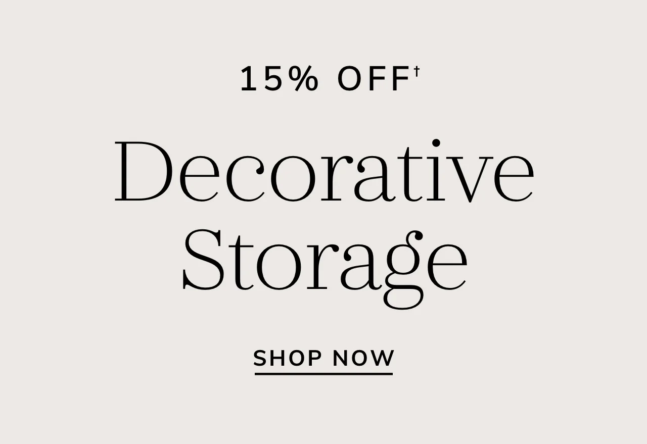 Decorative Storage Sale