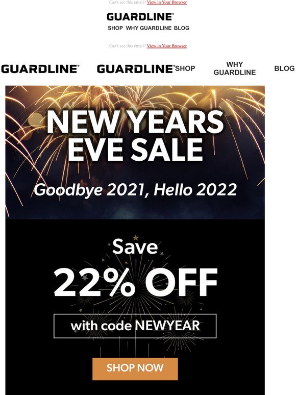 Let's bring in 2022 with 22% OFF!
