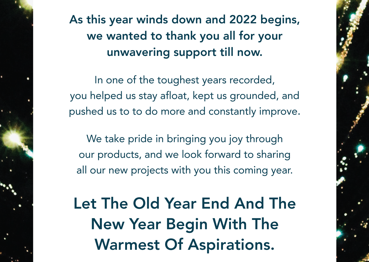 Wishing You a Happy New Year!