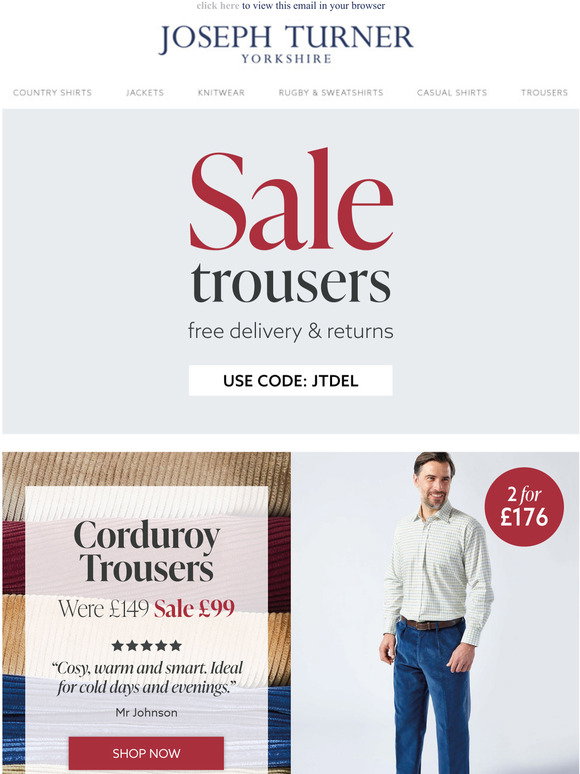 Joseph Turner Clearance S.A.L.E 