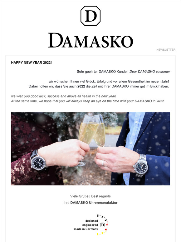 HAPPY NEW YEAR 2022!