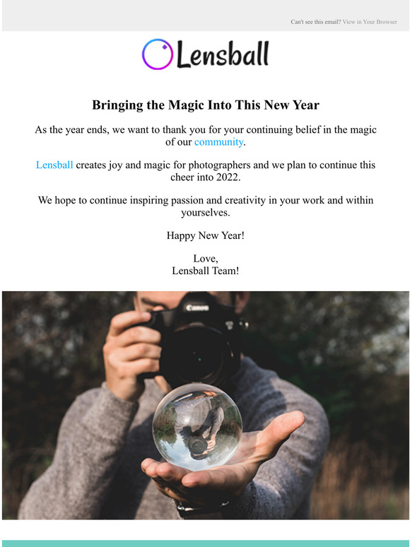 Wishing you a year of magic!